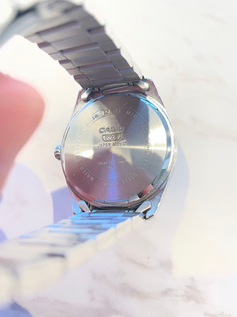 藤*加様 CASIO クォーツ腕時計 WV-58A ミントグリーン