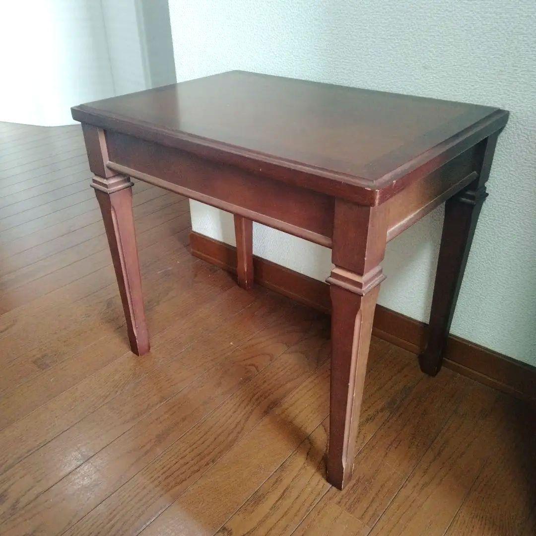 マルニ　地中海　ネスト/サイドテーブル　ブラウン木製　サイドテーブル