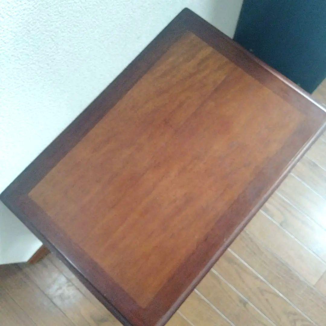 マルニ　地中海　ネスト/サイドテーブル　ブラウン木製　サイドテーブル