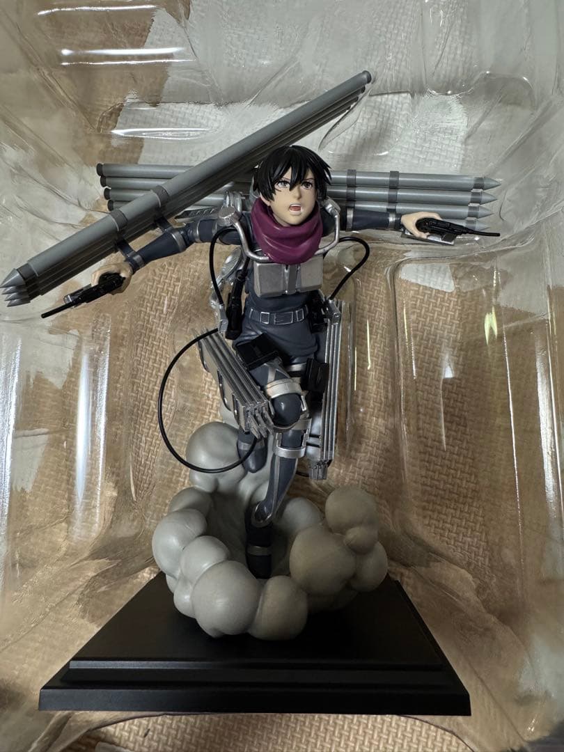 【未使用】進撃の巨人× docomo 500体限定フィギュア ミカサ