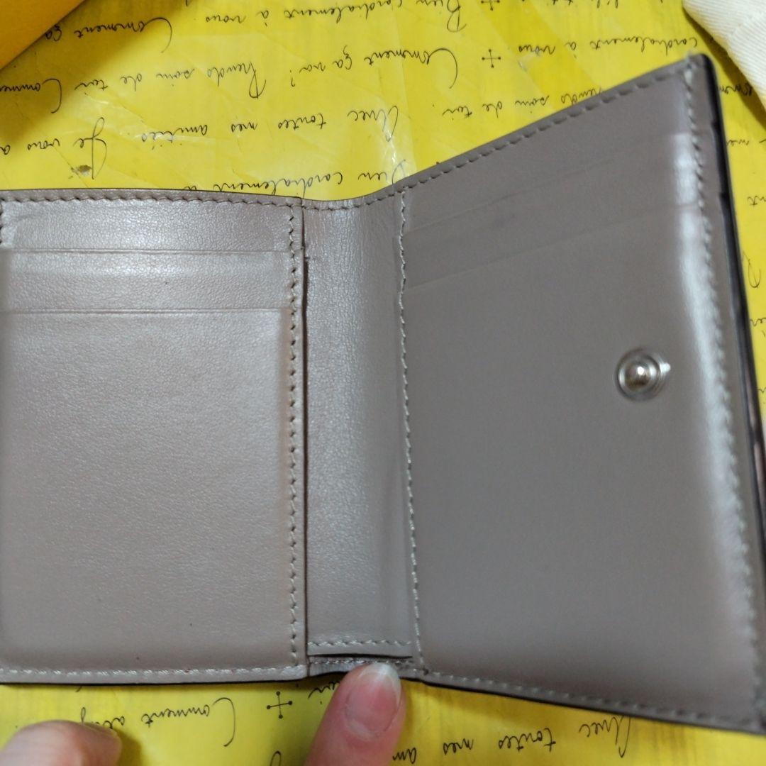 【美品】FENDI 三つ折り財布 FFダイヤモンド ピンク