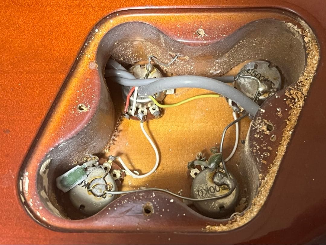 ★ビンテージ 70th ELK レスポール サンバースト 電気系OK