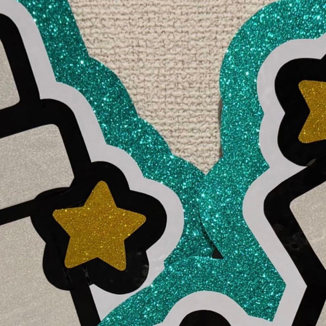 O M S K　オーダー　うちわ文字　団扇屋さん　連結　文字パネル