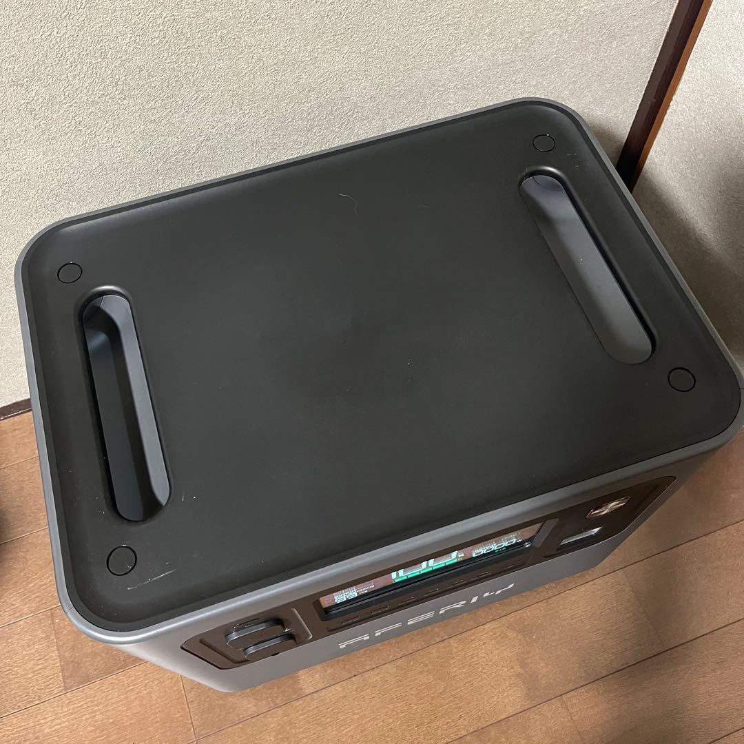 【ほぼ新】AFERIY P280 ポータブル電源 大容量2048Wh PSE認証