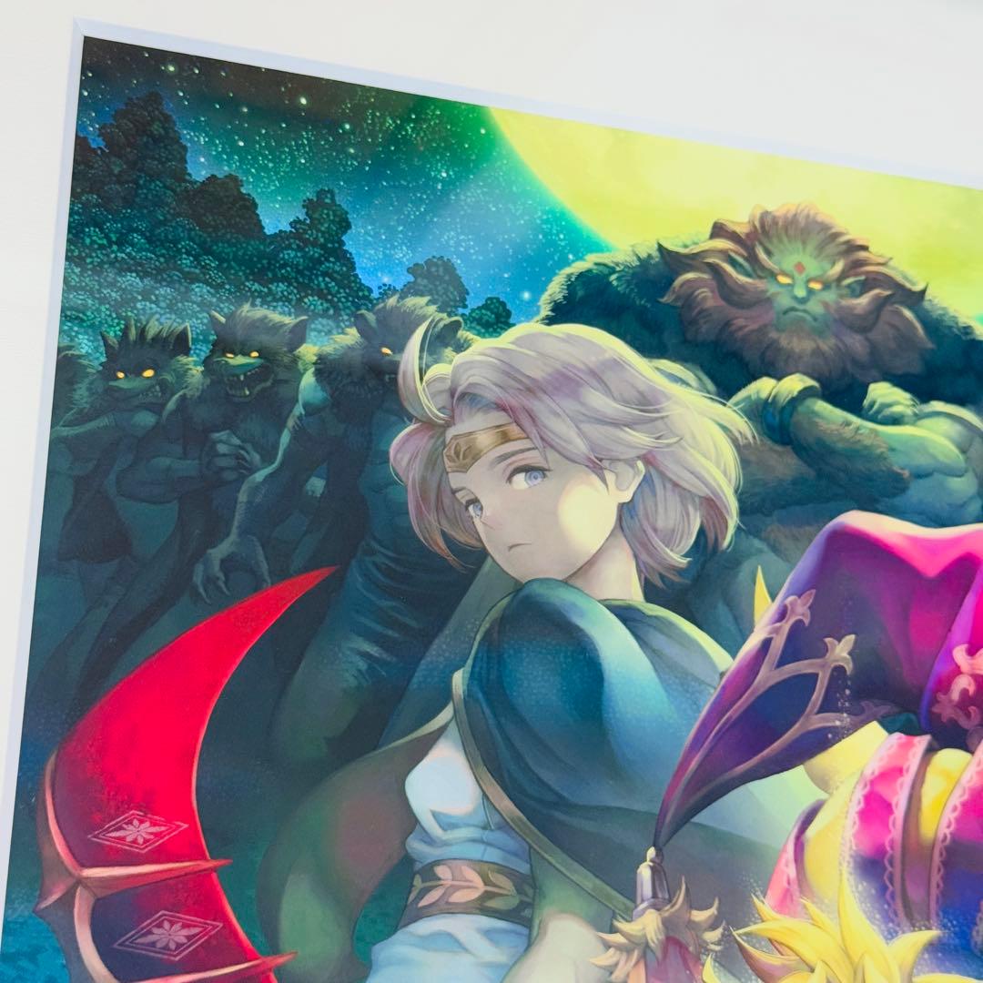 高精彩アート ケヴィン＆シャルロット 聖剣伝説3 複製原画