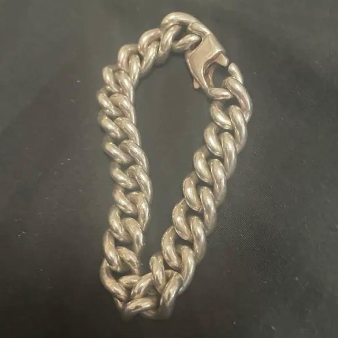 シルバー チェーンブレスレット silver ヴィンテージ