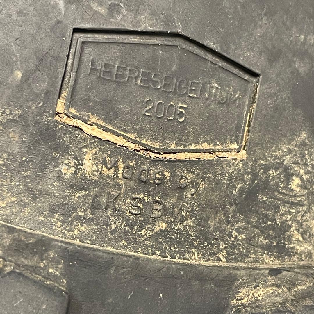 レア00's オーストリア軍 オールレザー コンバットブーツ ビンテージ