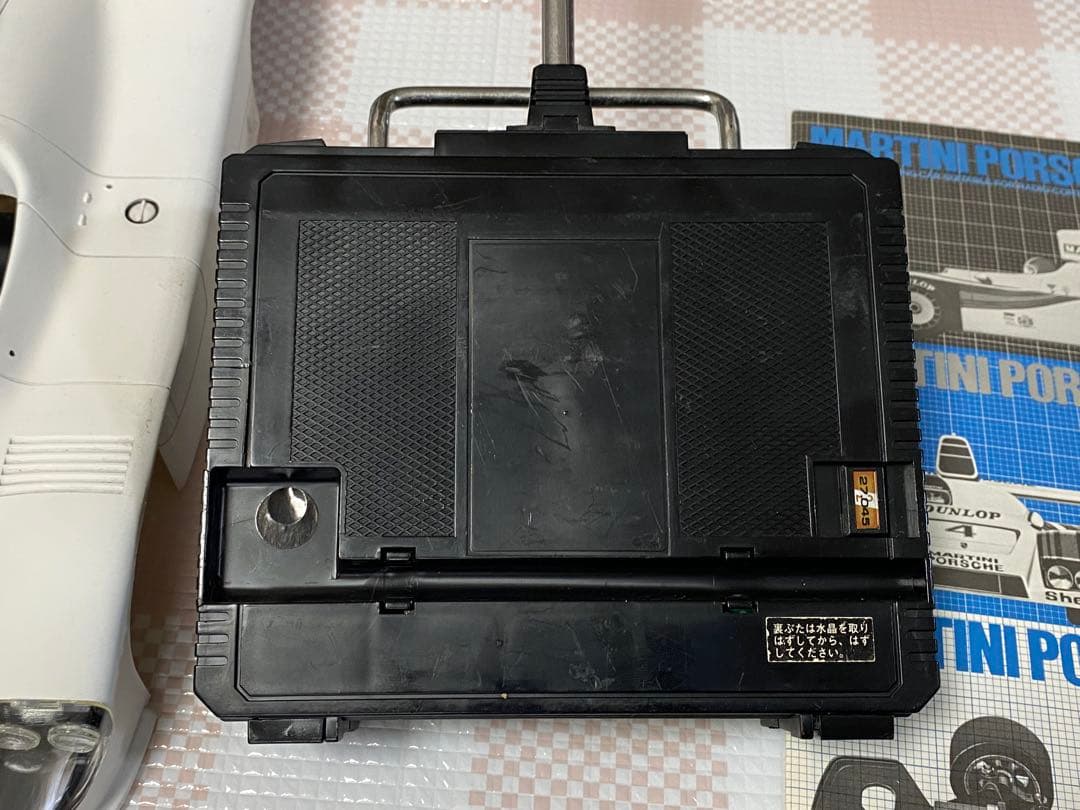 タミヤ　RC ポルシェ 936 ターボ 、プロポ、メカ、説明書付き、