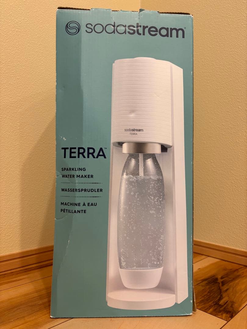 SodaStream TERRA 炭酸水メーカー⭐︎ホワイト