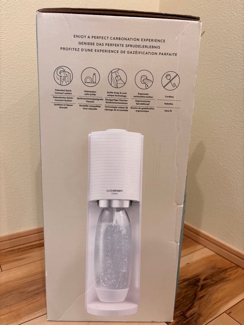 SodaStream TERRA 炭酸水メーカー⭐︎ホワイト