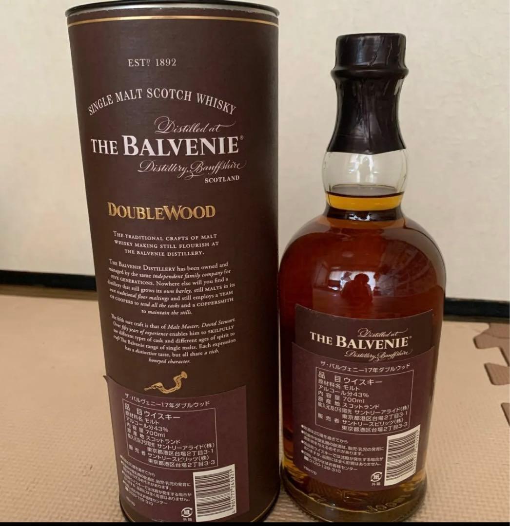 バルヴェニー17年ダブルウッド 700ml【ウイスキー】
