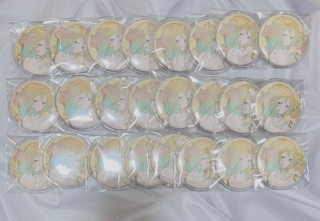 魔法少女まどか☆マギカ まどマギ マミ 缶バッジ 花