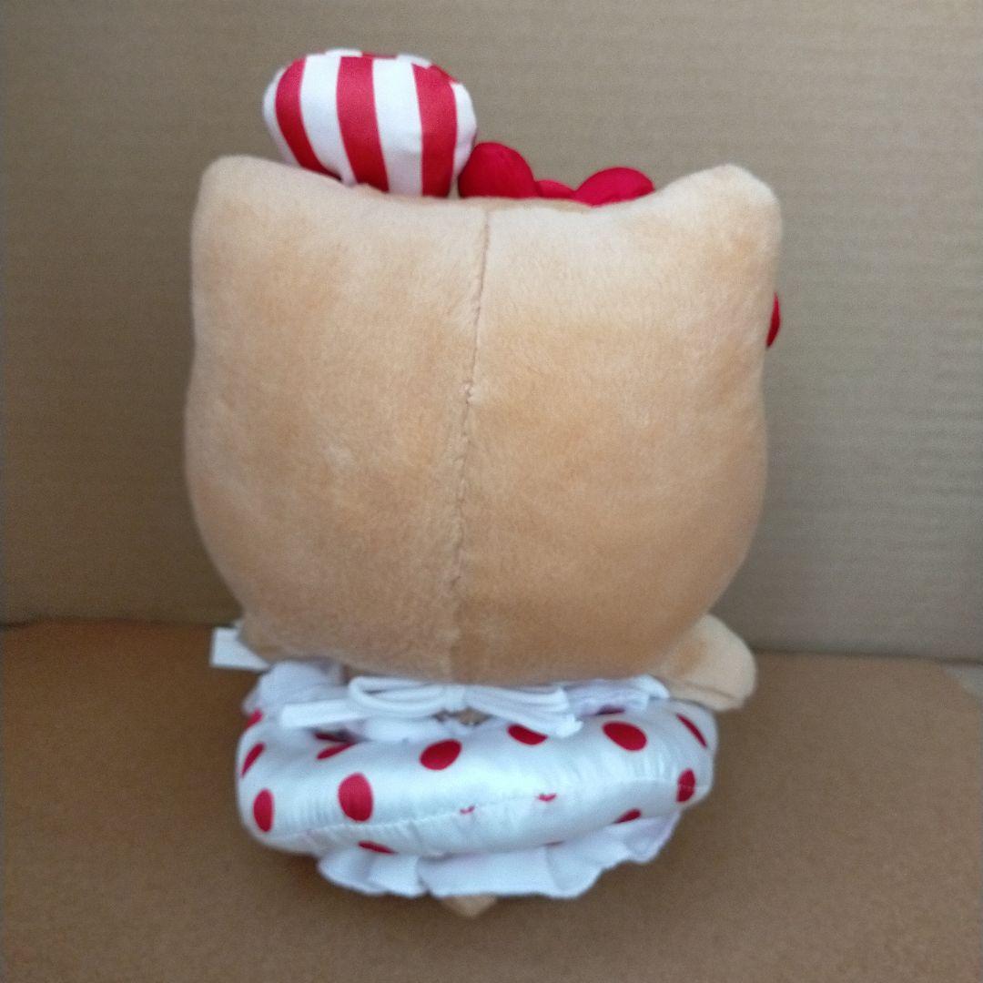未使用タグ付き ハローキティ ぬいぐるみ バカンス
