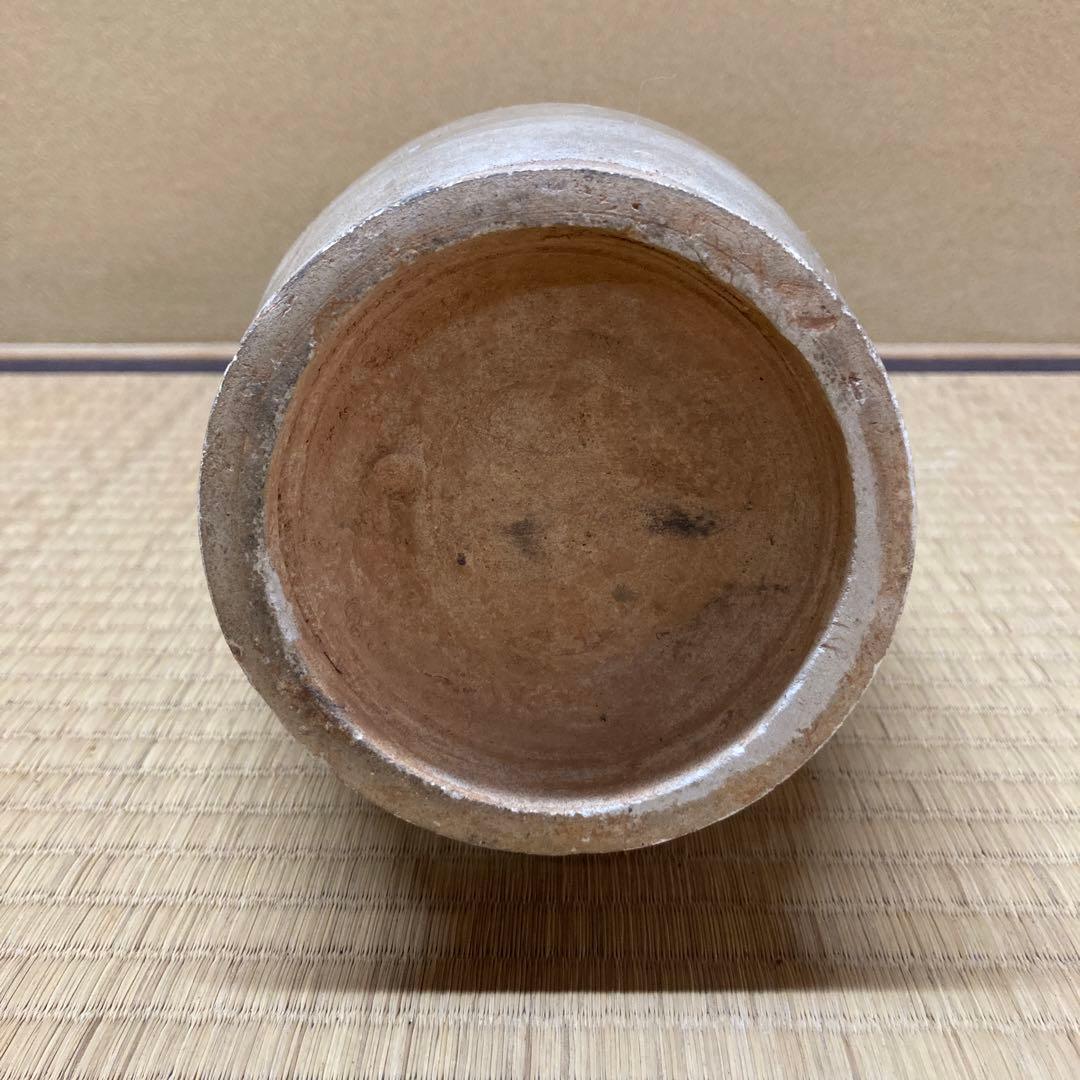 中国陶器　日月壺