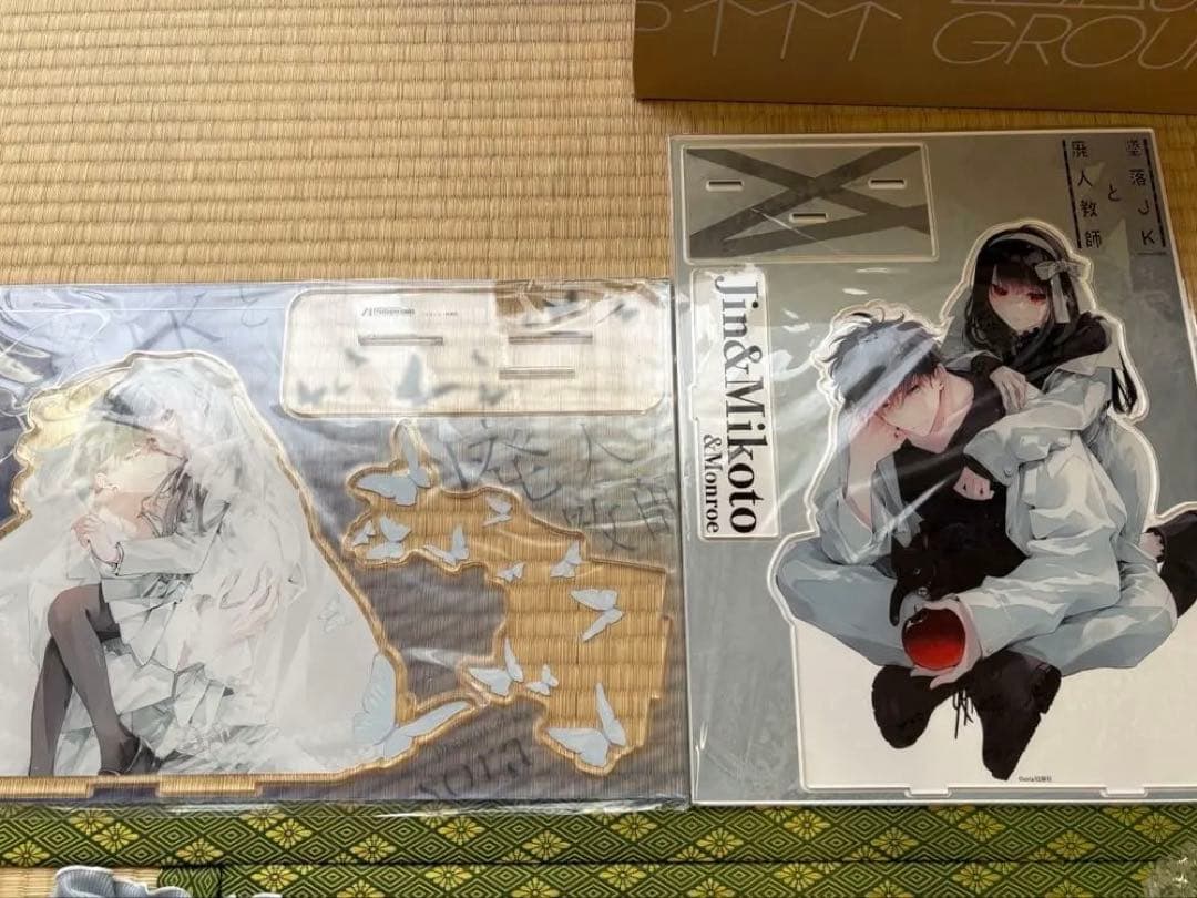 墜落JKと廃人教師 BIGアクリルスタンド2点セット