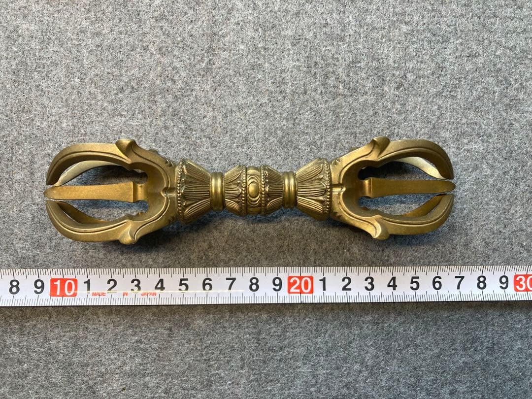 密教法具•大型❗️　五鈷杵 【袋付き】〜16cm