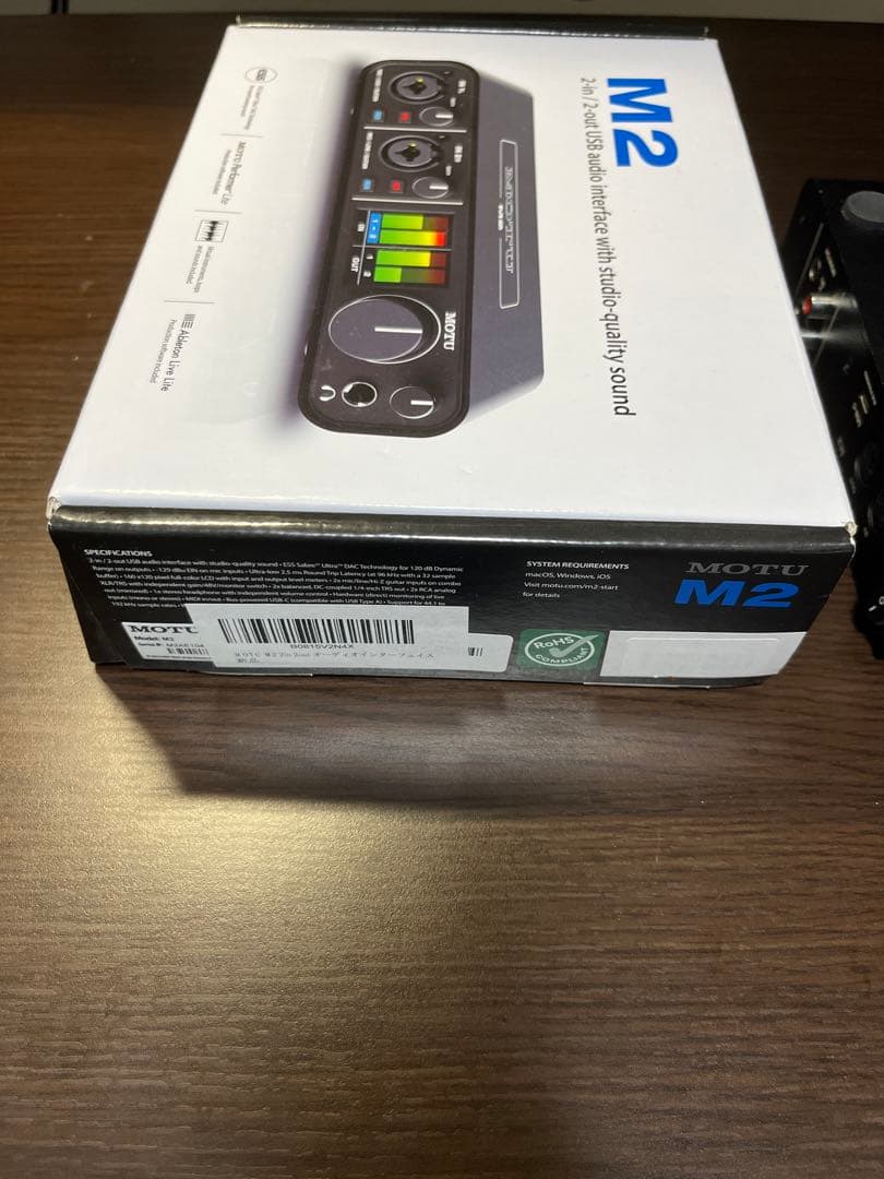 MOTU M2 USBオーディオインターフェース