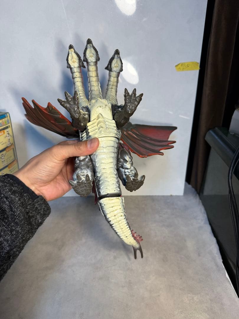 バンダイ 1996 デスギドラ ソフビ ゴジラ モスラ 大型 フィギュア　当時物