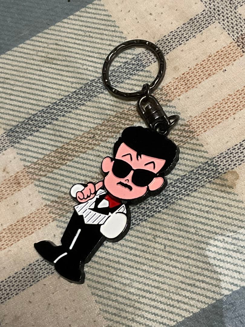 田代まさし（マーシー）首振りキイホルダー　【昭和レトロ　新品　未開封】