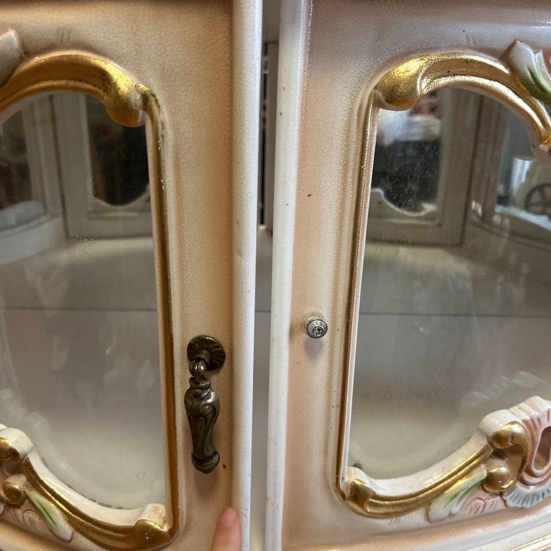 ロココ調　ロココ スタイル　ピンク　ドレッサー