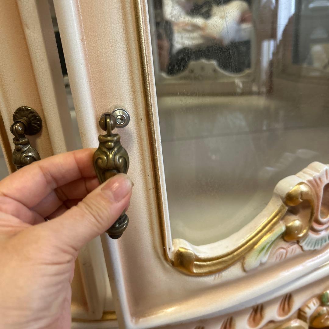 ロココ調　ロココ スタイル　ピンク　ドレッサー