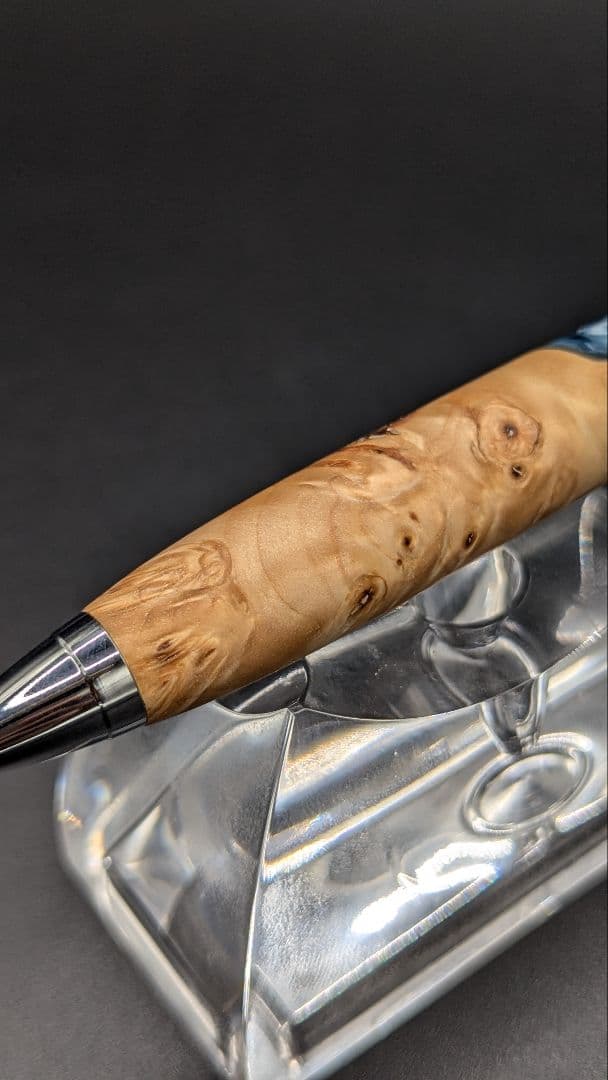 254ペン工房翌檜　レジンウッド　ハイブリッドウッド　木軸シャーペン　ボールペン