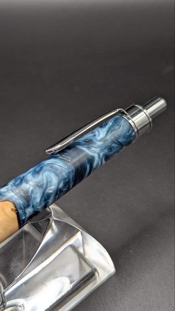 254ペン工房翌檜　レジンウッド　ハイブリッドウッド　木軸シャーペン　ボールペン