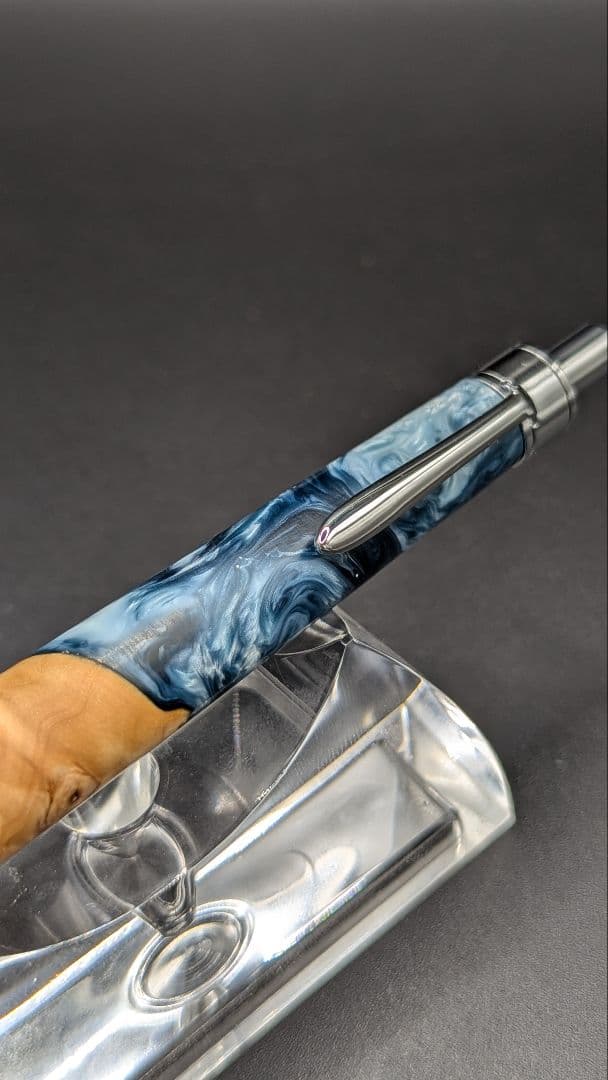 254ペン工房翌檜　レジンウッド　ハイブリッドウッド　木軸シャーペン　ボールペン