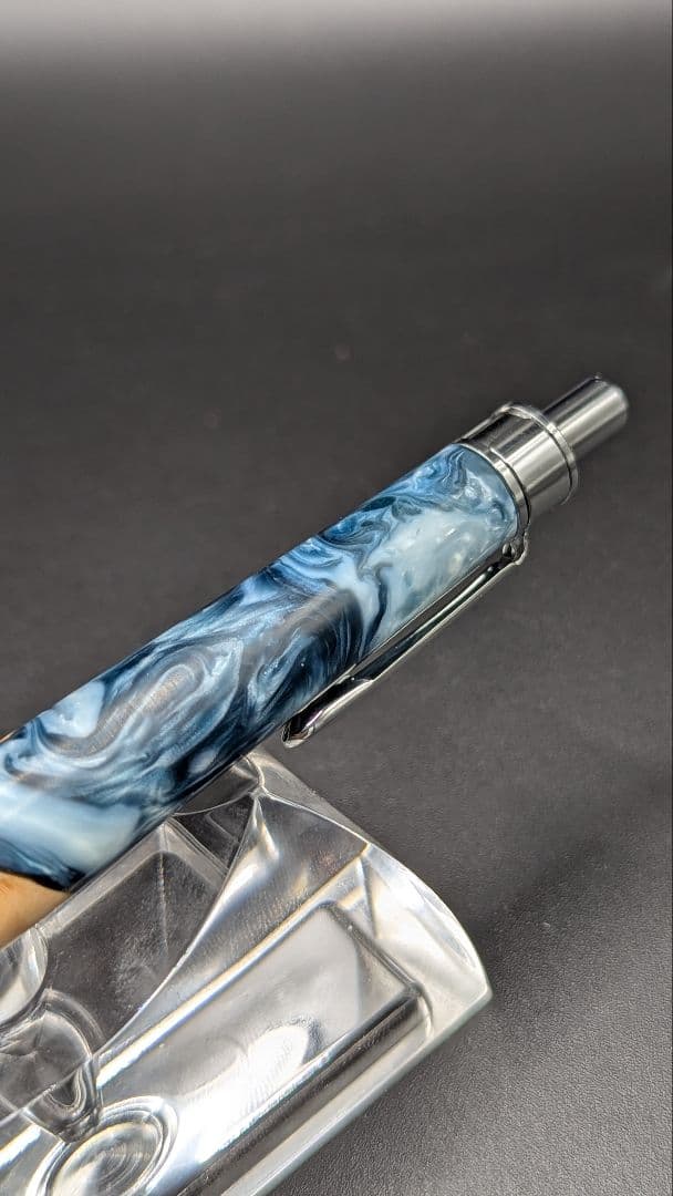 254ペン工房翌檜　レジンウッド　ハイブリッドウッド　木軸シャーペン　ボールペン