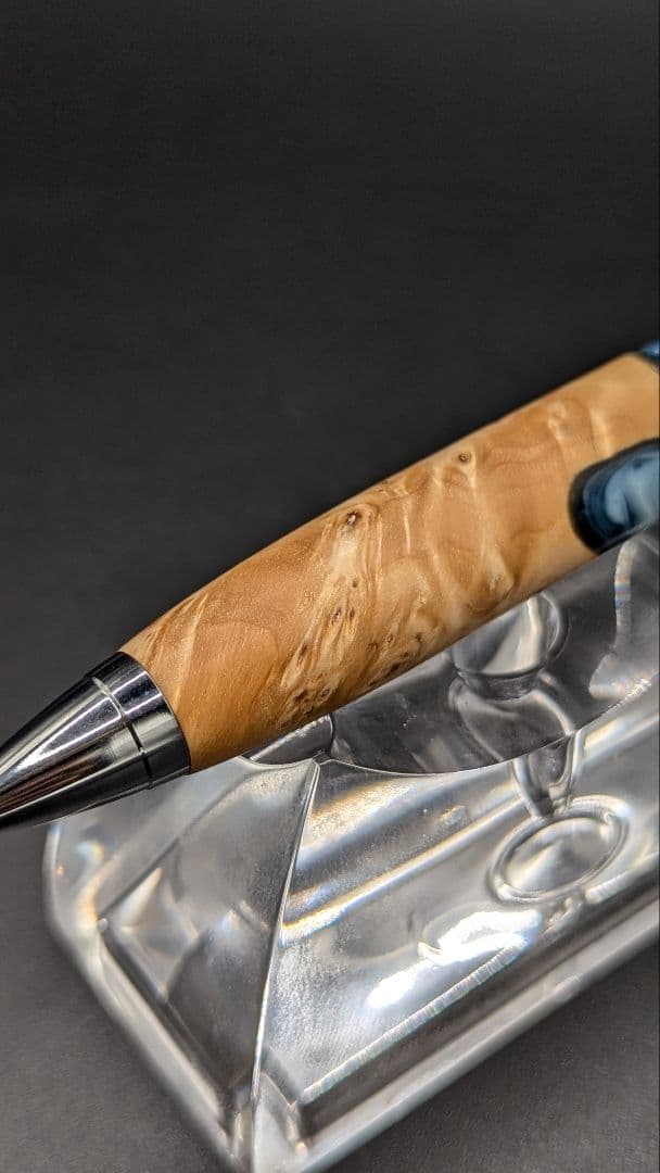 254ペン工房翌檜　レジンウッド　ハイブリッドウッド　木軸シャーペン　ボールペン