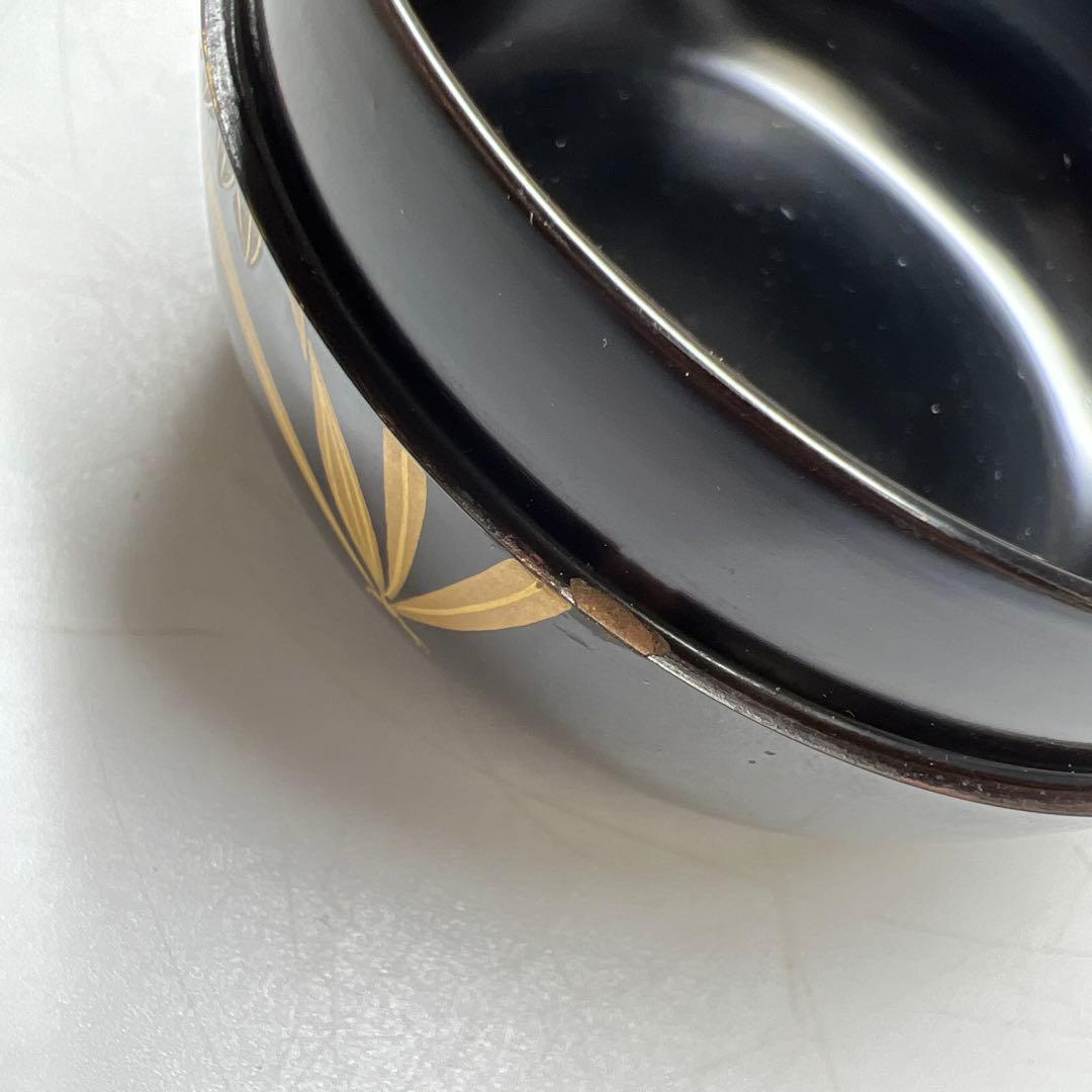 ☆茶3 哲山　四季草花　平棗　共箱　口径8cm 東K8-0125②