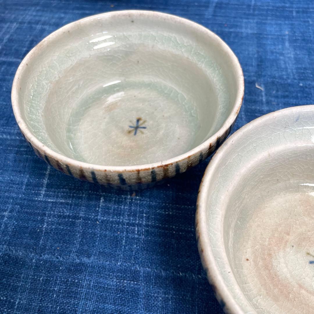 作家もの　陶器 蓋付き茶碗蒸し・煮物碗2客