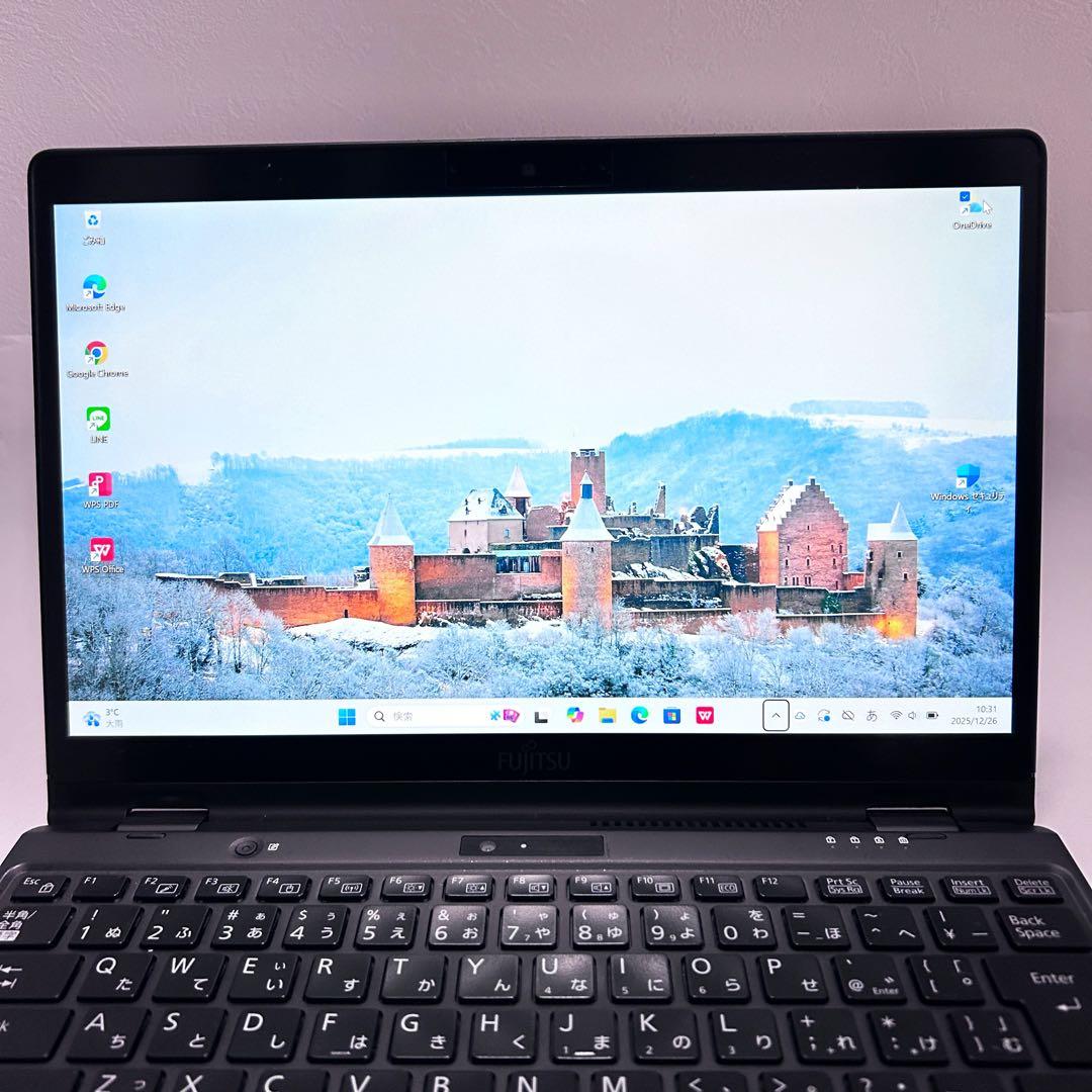 【2in1】11世代i5｜LIFEBOOK U9311X/F｜バッテリー良好