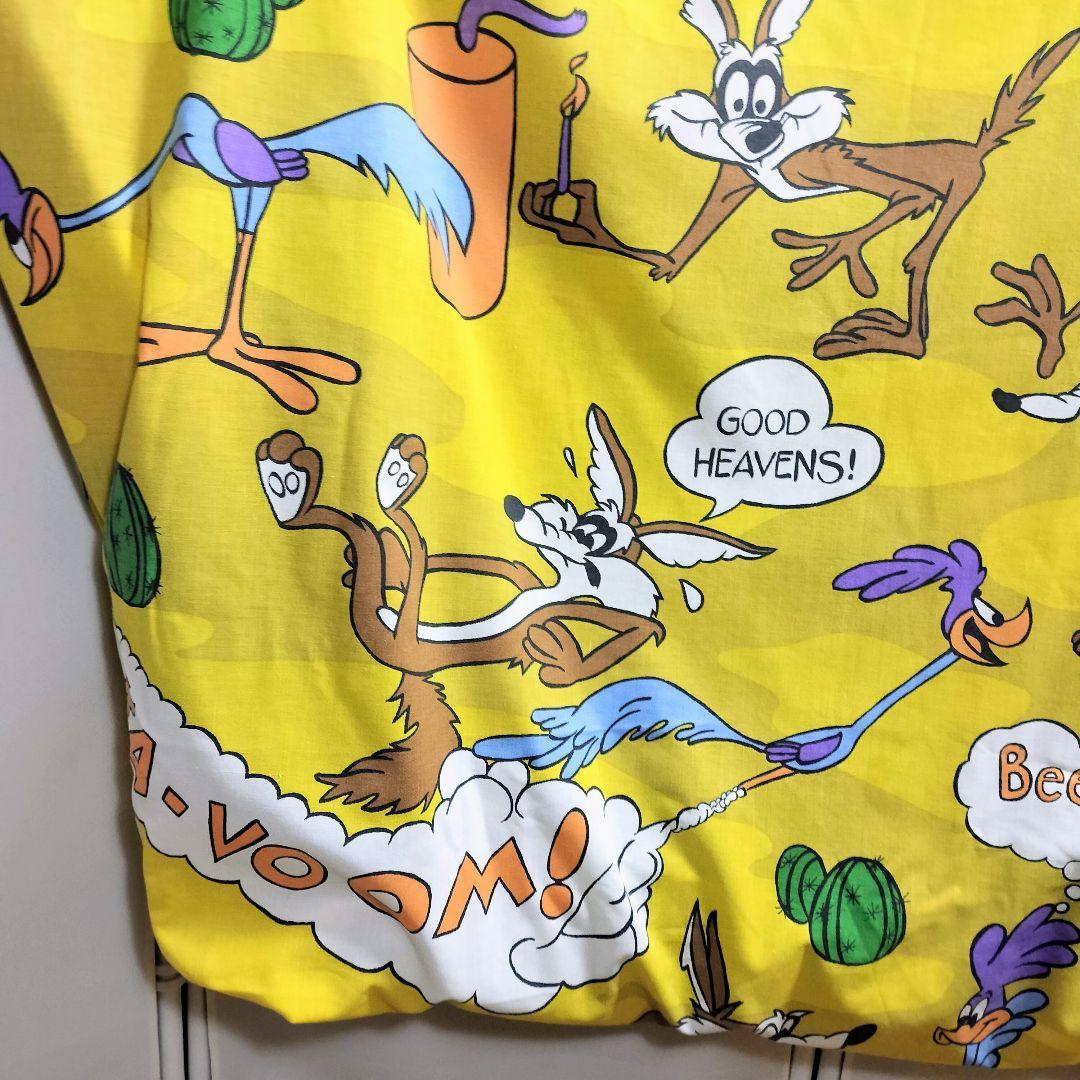 70s ヴィンテージ ロードランナー コヨーテ シーツ ルーニー ワーナー 美品
