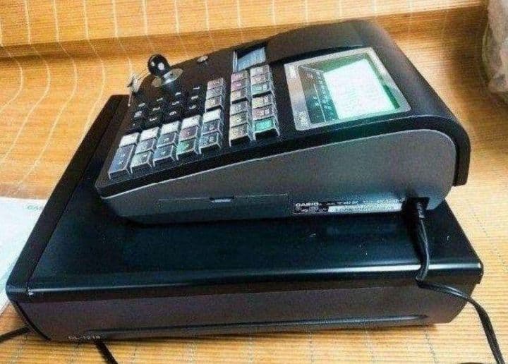 カシオレジスター　TE-400　フル設定無料　美品PC連携売上管理　985000