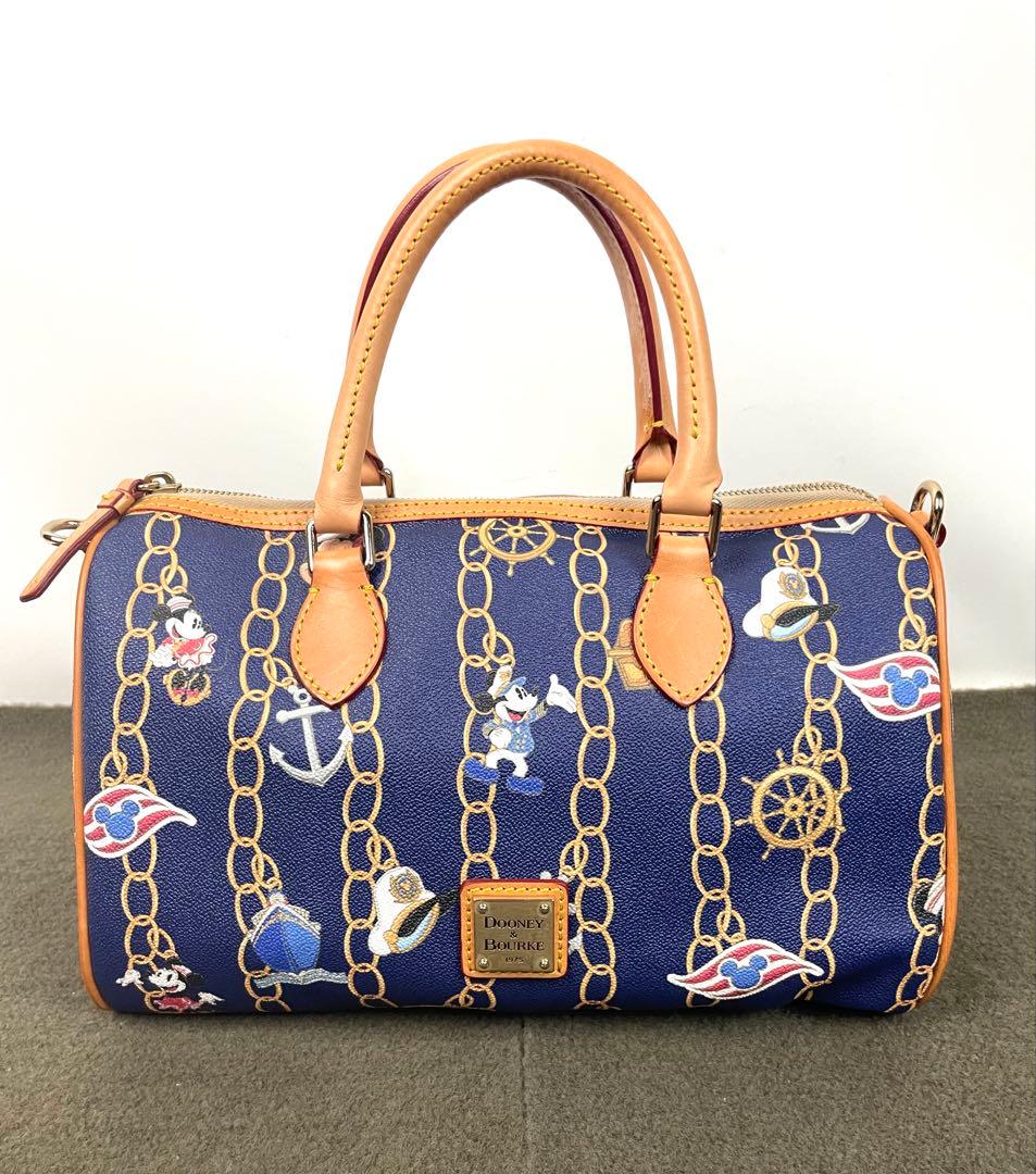 ●美品 Disney Dooney&Bourke 2way ミニボストンバッグ●