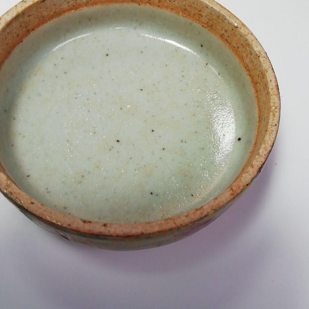 Ｓ５９３　茶入　『金彩梅文』『在銘』『作家』　共箱　茶道具