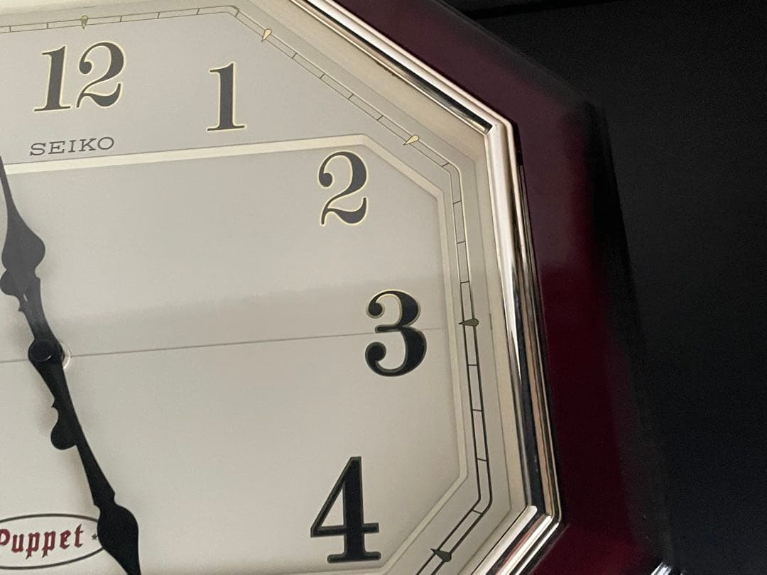 SEIKO セイコー からくり時計 PUPPET パペット 動作品 RE522B