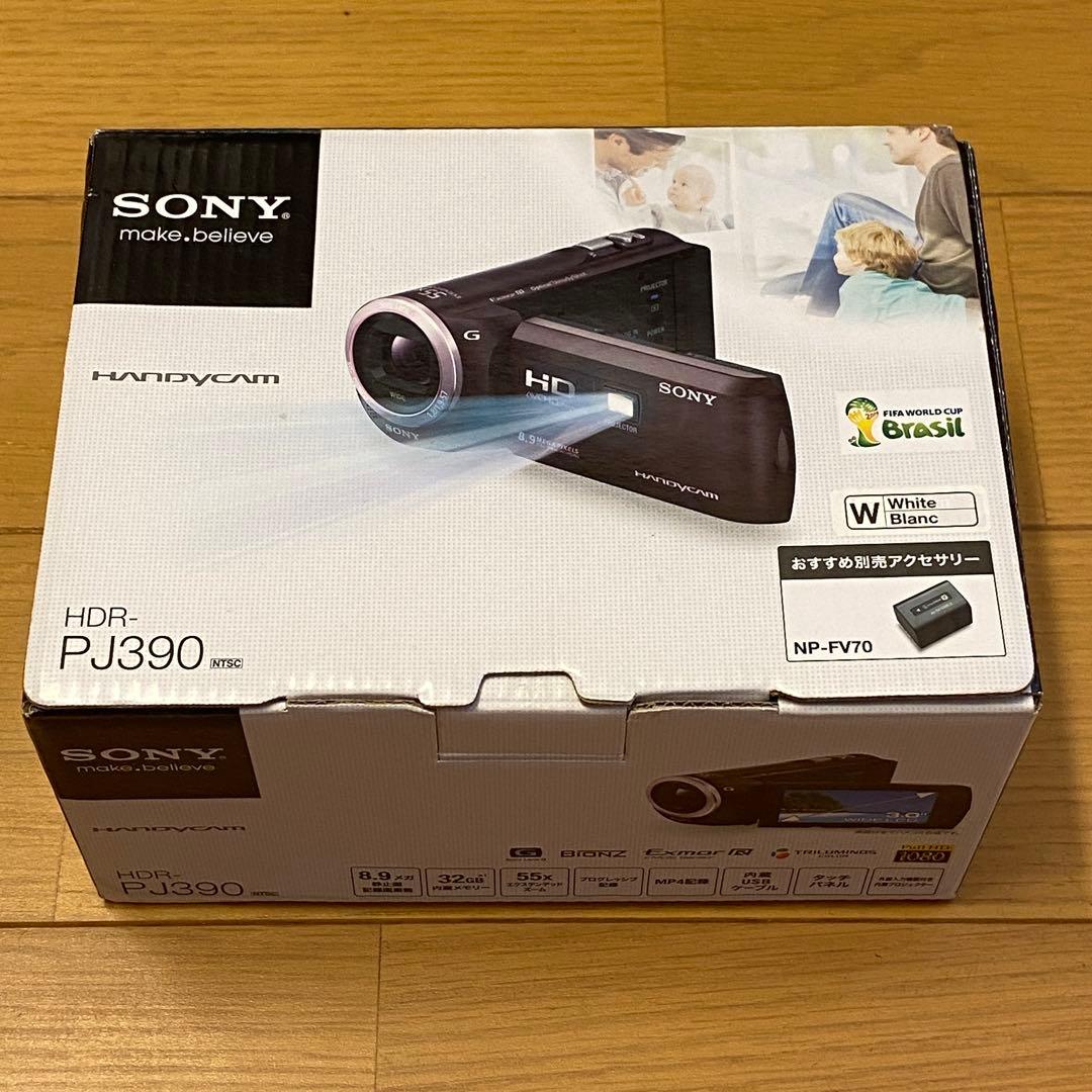 【美品】SONY HDR-PJ390 ビデオカメラ ハンディカム