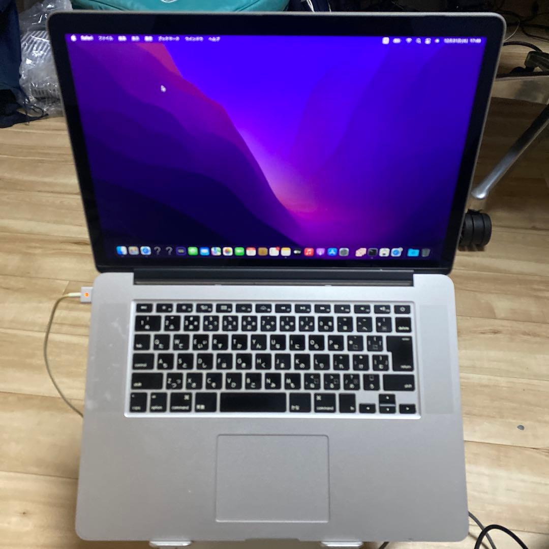 MacBook Pro 2015 15インチ Core i7 メモリ16G