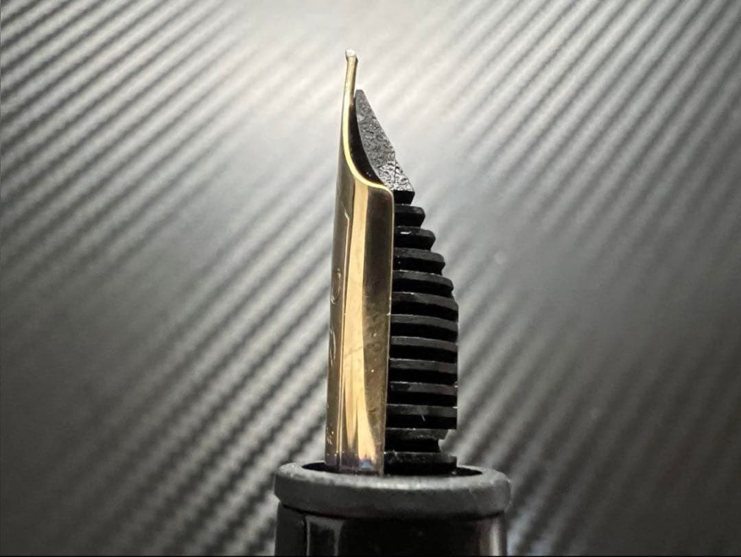 モンブラン マイスターシュテュック 14C 全金 万年筆 EF 極細字 146