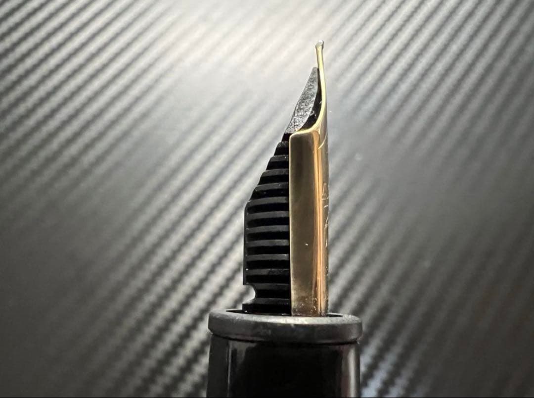 モンブラン マイスターシュテュック 14C 全金 万年筆 EF 極細字 146