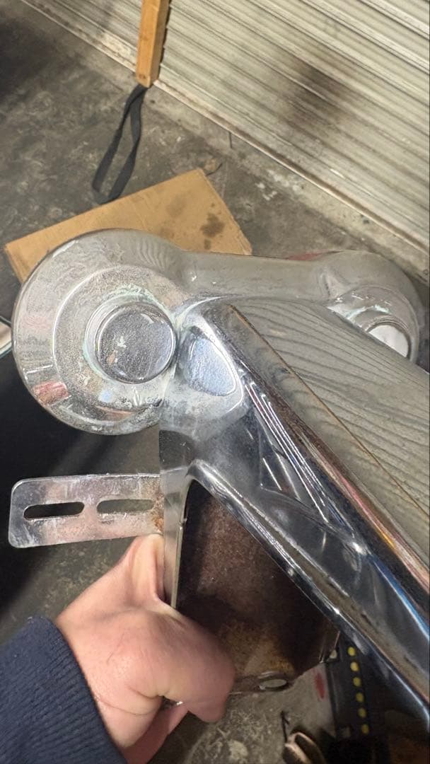 gt380ダブルテール土台付き純正キンタマ