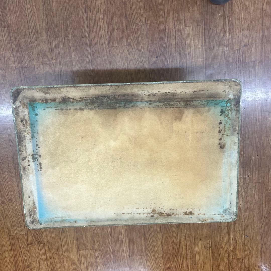 アンティーク イタリア オニキス コーヒーテーブル 大理石 天然石 タイルトップ