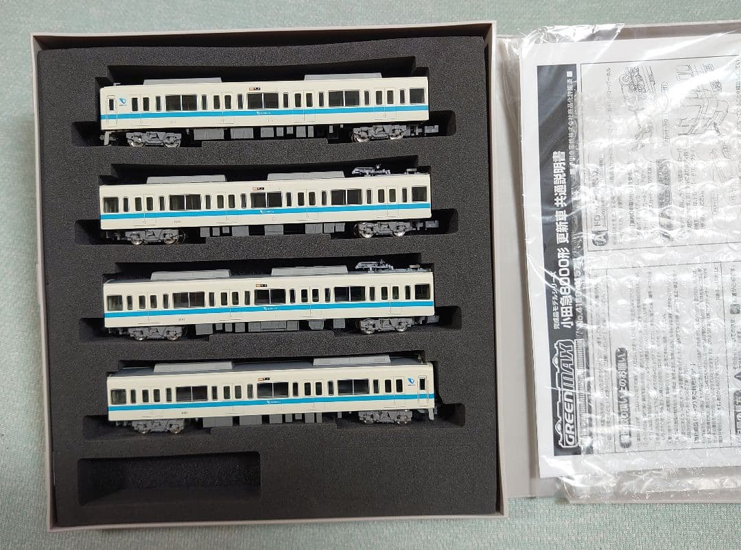 小田急 8000形 4両 更新車 Mなし編成 ブランドロゴ付 グリーンマックス