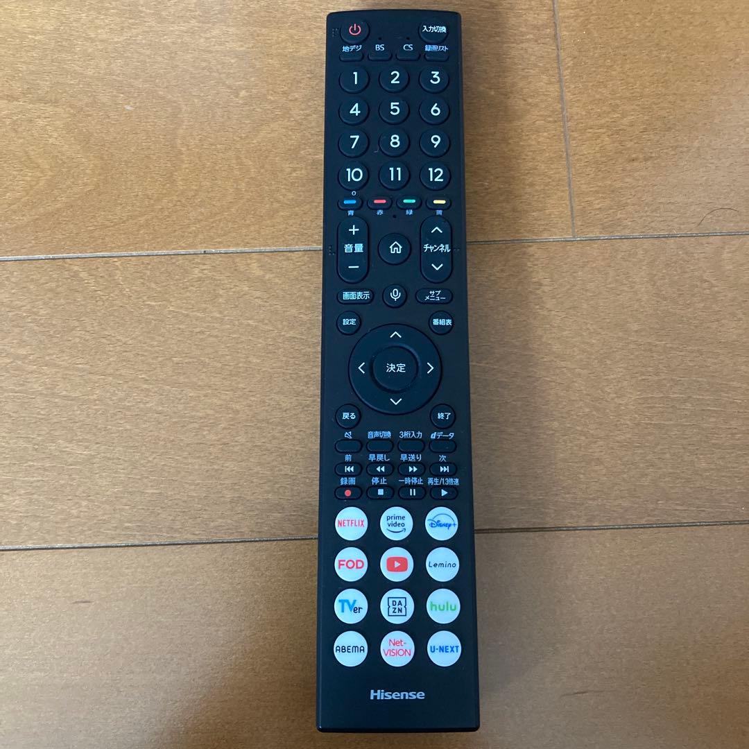 わかちこ　ハイセンス　40A4N 液晶テレビ