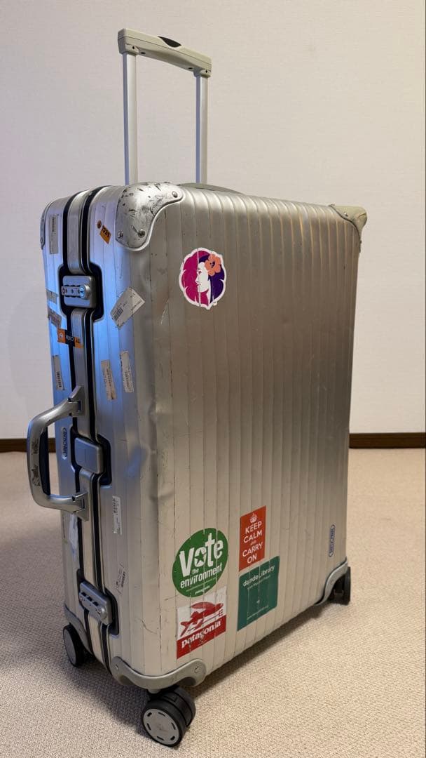 RIMOWAリモワ シルバーインテグラル スーツケース 約72cm x約44cm