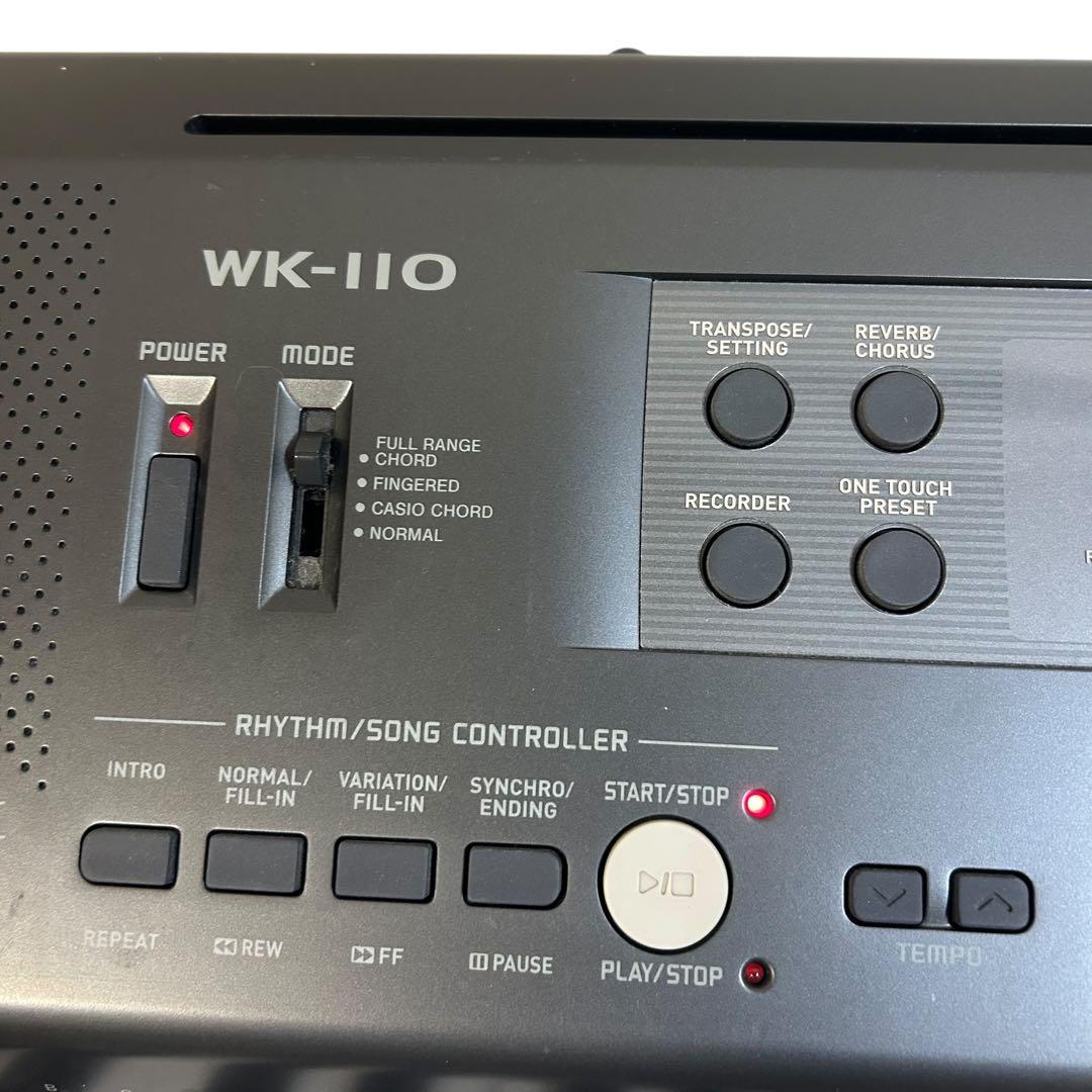 CASIO WK-110 77鍵 電子ピアノ キーボード