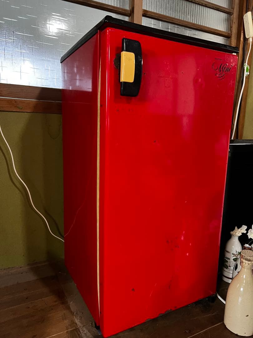 昭和レトロ冷蔵庫レトロポップ【ジャンク】