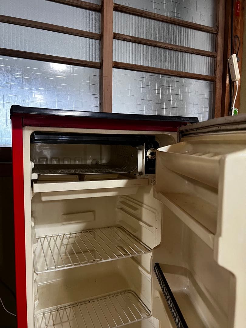 昭和レトロ冷蔵庫レトロポップ【ジャンク】